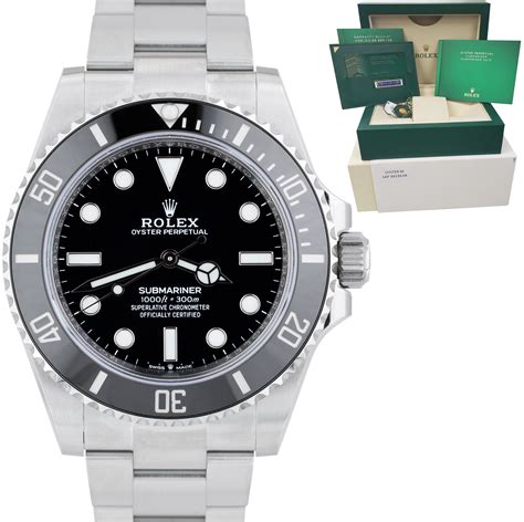 Rolex Submariner (No Date) 41mm Automatik 124060 2021 Full S